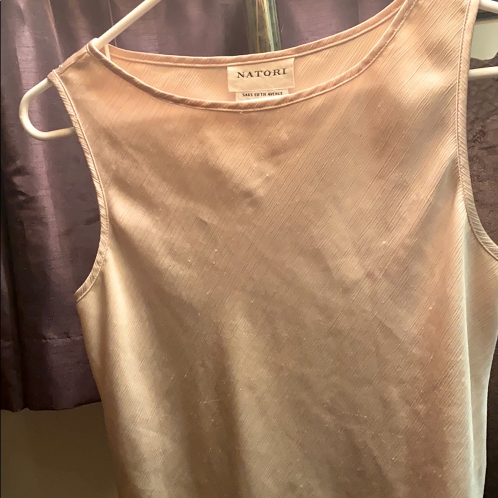Natori Saks Fifth Avenue, silk top, or sleepwear